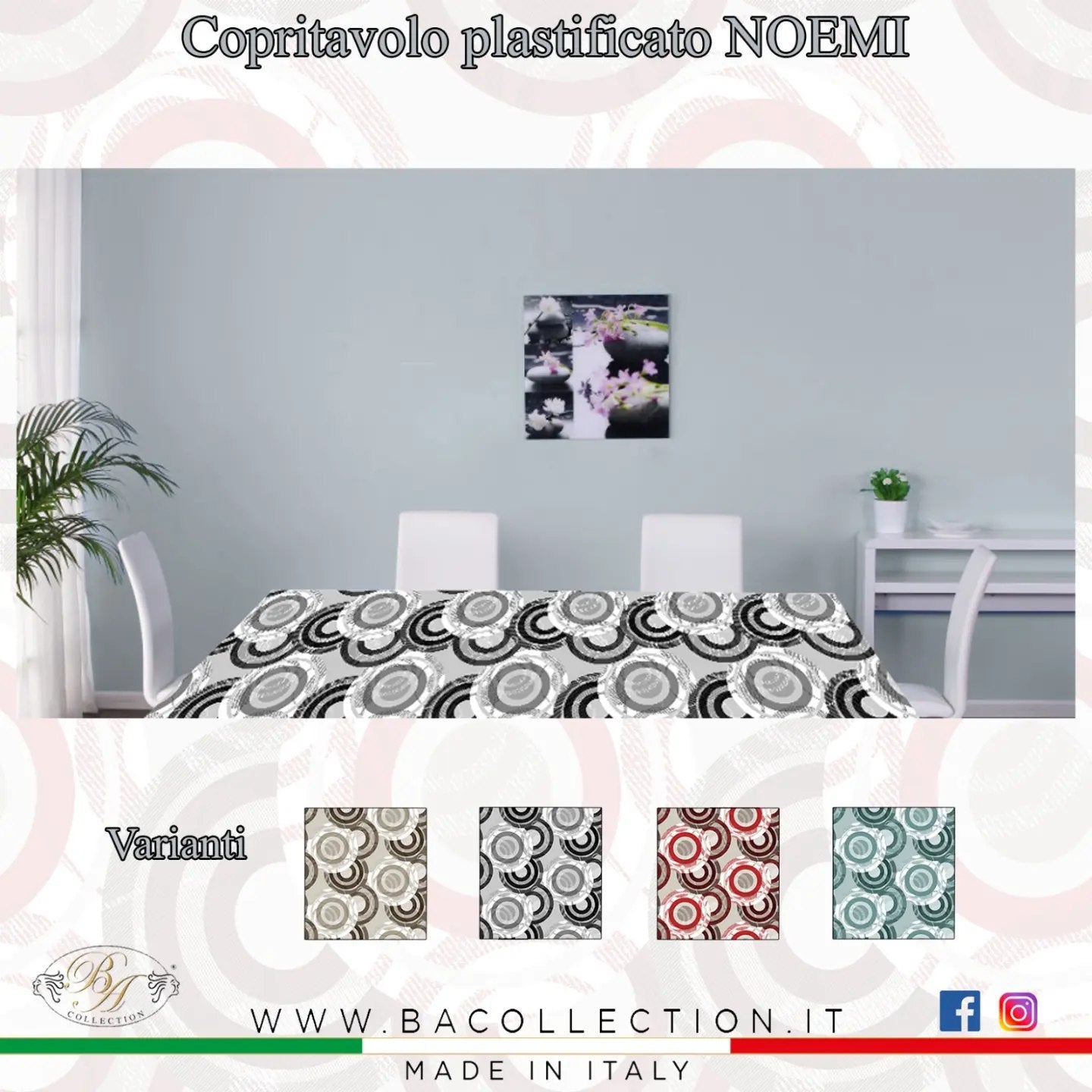 Tovaglia con riccio Noemi