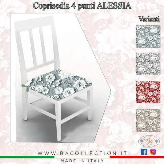 Set 6 cuscini con laccio Alessia