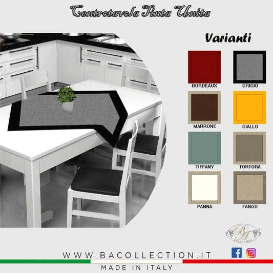 Centrotavola Tinta Unita