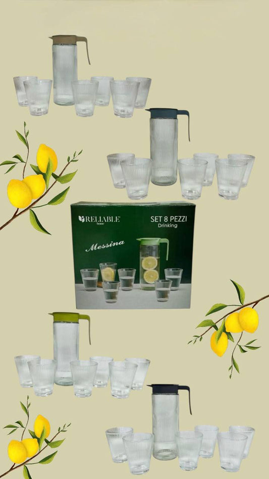 Set Brocca con Bicchieri