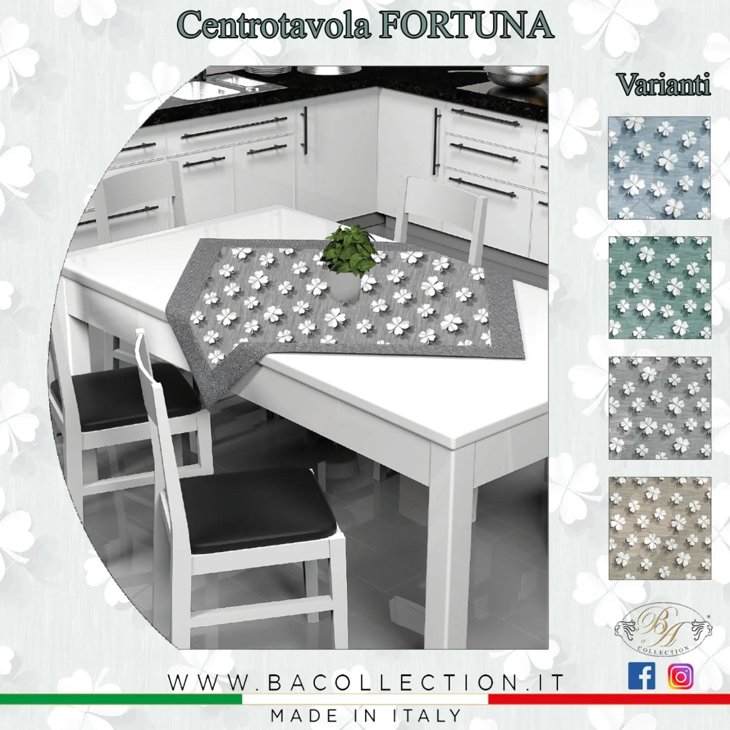 Centrotavola Fortuna